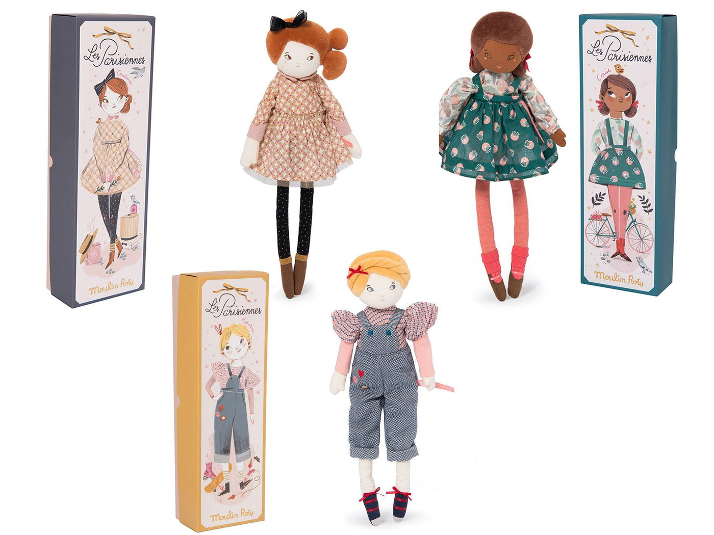 moulin roty dolls - les parisiennes - new 2020