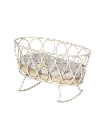 Maileg MY Cradle With Sleeping Bag - Blue 11-1117-01