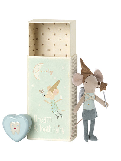 16-1739-01 Maileg Tooth Fairy Mouse - Blue 1
