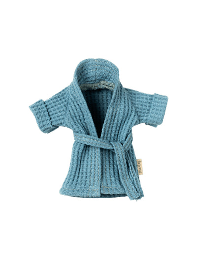 17-2302-03 Maileg Bathrobe - Dusty Blue